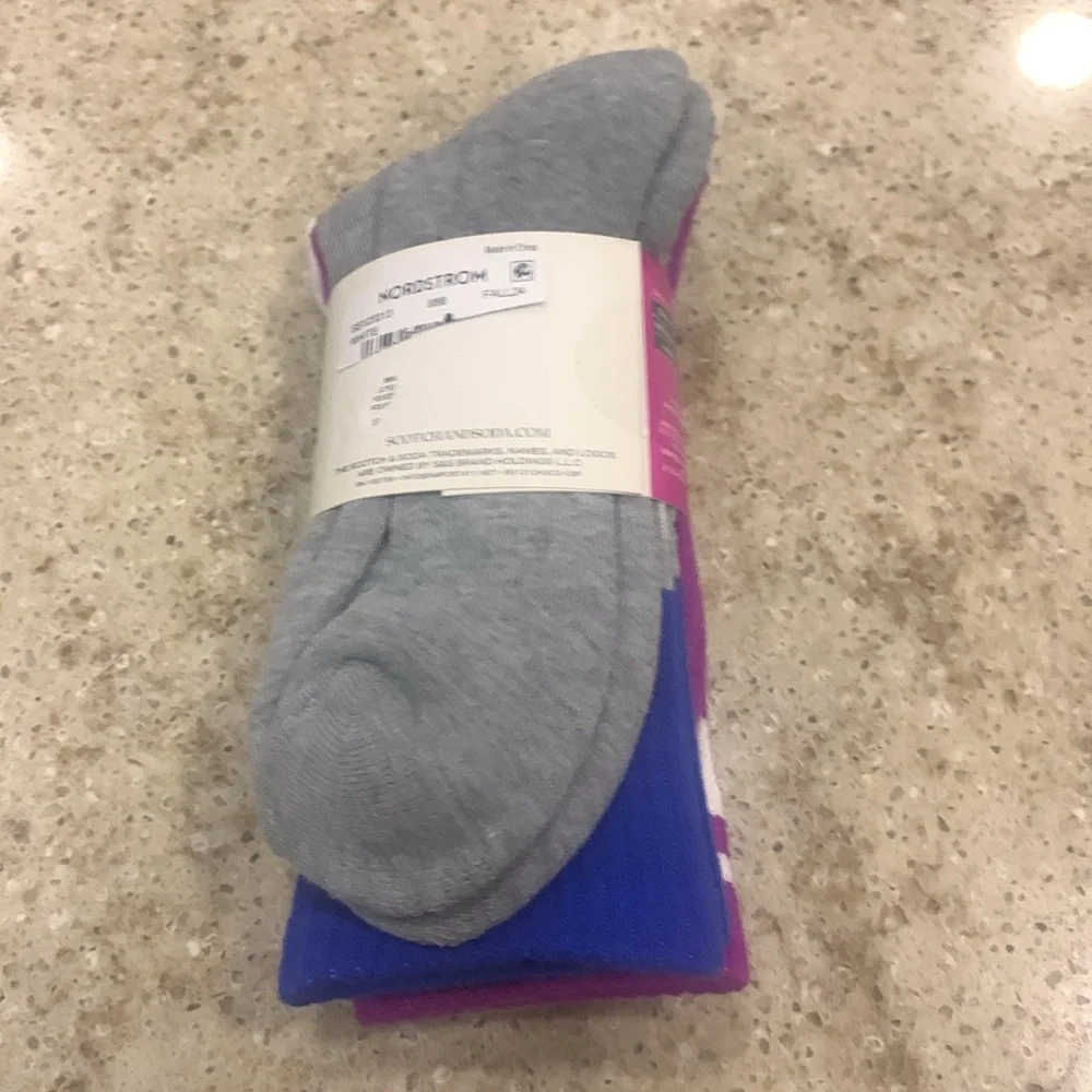 NWT Scotch & Soda 3-Pack Crew Socks Size Large